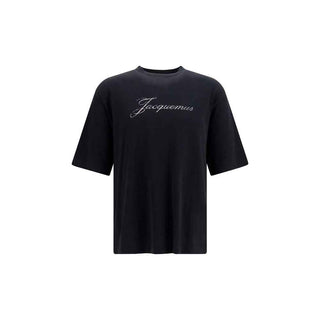 Jacquemus Black Cotton T-Shirt
