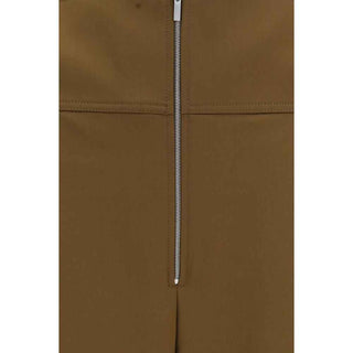 Ferragamo Brown Wool Oves Aries Casual Pants