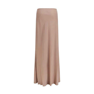 Fabiana Filippi Beige Lyocell Long Skirt
