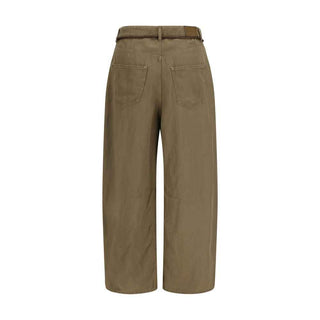 Giorgio Armani Bicolor Copper Casual Pants