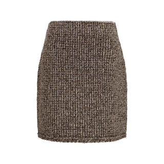 Fabiana Filippi Brown Polyamide Mini Skirt