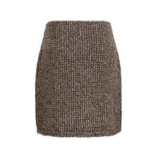 Fabiana Filippi Brown Polyamide Mini Skirt