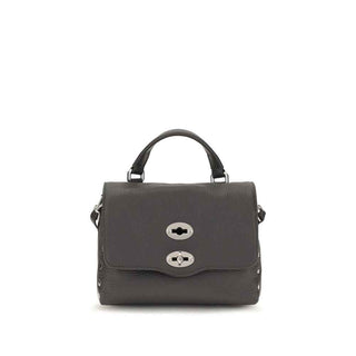 Zanellato Gray Calf Leather Bos Taurus Handbag