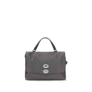 Zanellato Gray Calf Leather Bos Taurus Handbag