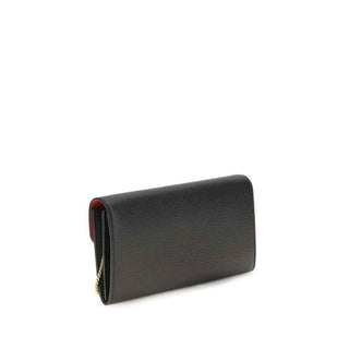 Ferragamo Black Calf Leather Bos Taurus Wallet