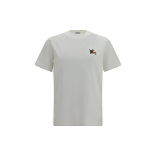Burberry White Cotton T-Shirt