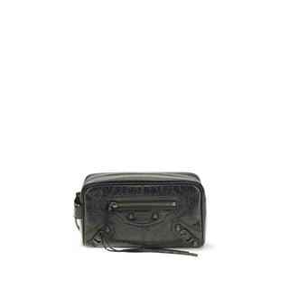 Balenciaga Black Lamb Ovis Aries Aries Wallet