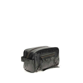Balenciaga Black Lamb Ovis Aries Aries Wallet