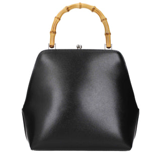 Jil Sander Black Leather Handbag