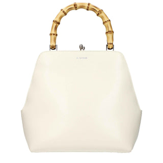 Jil Sander Beige Leather Handbag