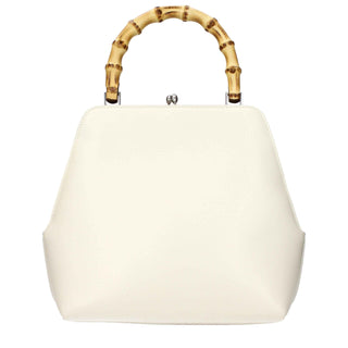 Jil Sander Beige Leather Handbag