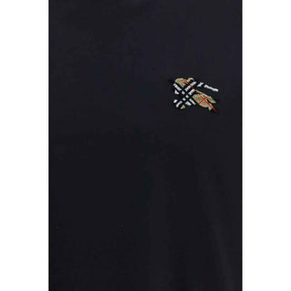 Burberry Black Cotton T-Shirt