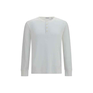 Burberry White Cotton Long Sleeve T-Shirt