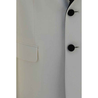 Valentino Garavani White Wool Oves Aries Blazer