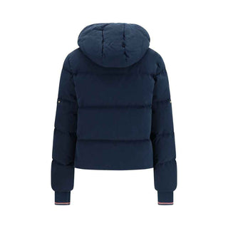 Thom Browne Blue Cotton Full-Length Jacket