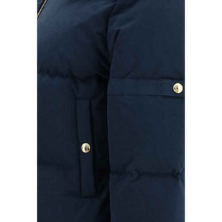 Thom Browne Blue Cotton Full-Length Jacket