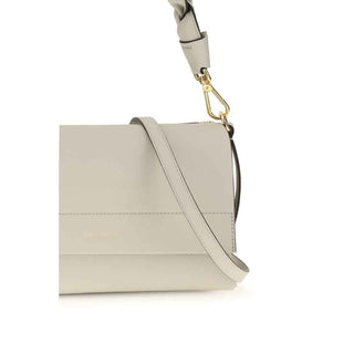 Coccinelle Beige Calf Leather Bos Taurus Shoulder Bag