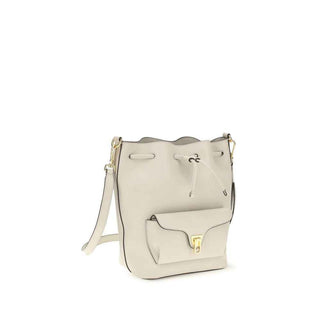 Coccinelle Green Calf Leather Bos Taurus Shoulder Bag