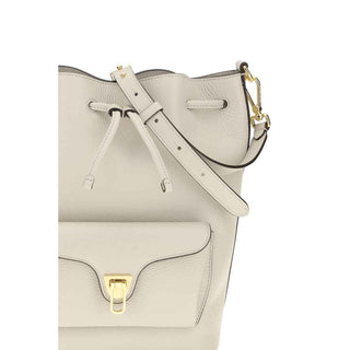 Coccinelle Green Calf Leather Bos Taurus Shoulder Bag