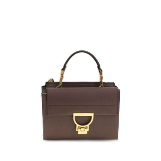 Coccinelle Brown Calf Leather Bos Taurus Handbag