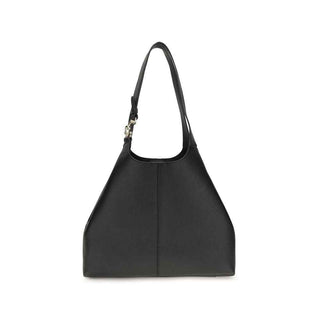 Coccinelle Black Calf Leather Bos Taurus Shoulder Bag