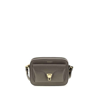 Coccinelle Brown Calf Leather Bos Taurus Shoulder Bag