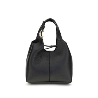 Coccinelle Black Calf Leather Bos Taurus Shoulder Bag