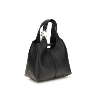 Coccinelle Black Calf Leather Bos Taurus Shoulder Bag