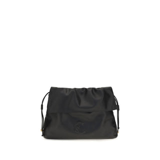Coccinelle Black Calf Leather Bos Taurus Shoulder Bag