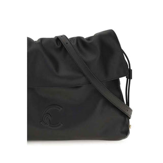 Coccinelle Black Calf Leather Bos Taurus Shoulder Bag