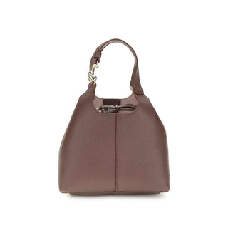 Coccinelle Beige Calf Leather Bos Taurus Shoulder Bag