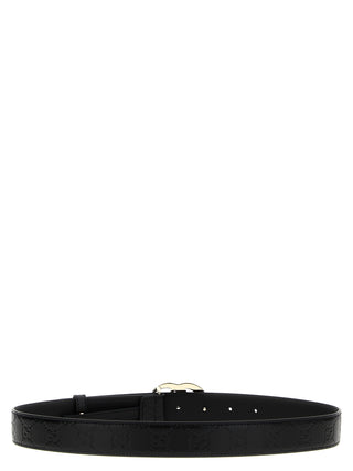 Gucci Black Calfskin Regular Belt