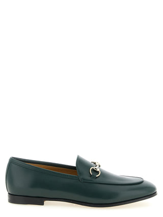 Gucci Bicolor Calfskin Slip-On Loafers