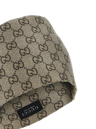 Gucci Beige Silk Headband