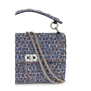 Valentino Garavani Blue Fabric Shoulder Bag