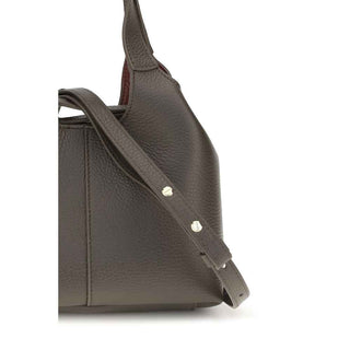 Coccinelle Brown Calf Leather Bos Taurus Shoulder Bag
