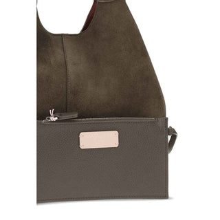 Coccinelle Brown Calf Leather Bos Taurus Shoulder Bag