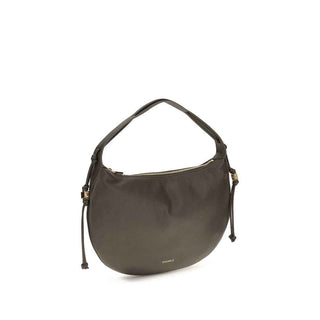 Coccinelle Brown Calf Leather Bos Taurus Shoulder Bag