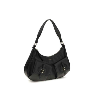Coccinelle Black Calf Leather Bos Taurus Shoulder Bag