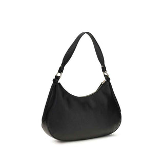 Coccinelle Black Calf Leather Bos Taurus Shoulder Bag