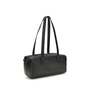 Coccinelle Black Calf Leather Bos Taurus Shoulder Bag