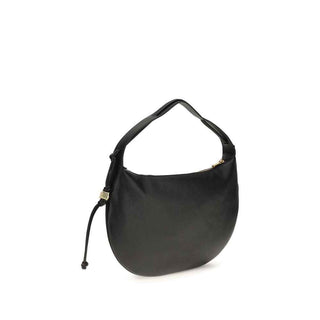 Coccinelle Black Calf Leather Bos Taurus Shoulder Bag