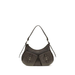 Coccinelle Brown Calf Leather Bos Taurus Shoulder Bag
