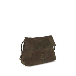 Coccinelle Brown Calf Leather Bos Taurus Shoulder Bag