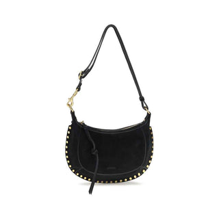 Isabel Marant Black Calf Leather Bos Taurus Shoulder Bag