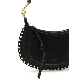 Isabel Marant Black Calf Leather Bos Taurus Shoulder Bag
