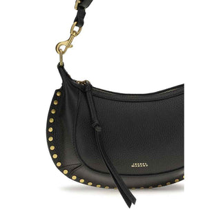 Isabel Marant Black Calf Leather Bos Taurus Shoulder Bag