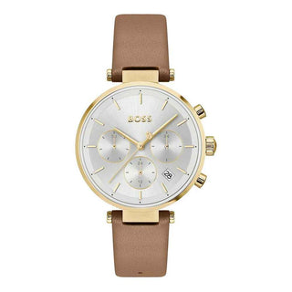 Hugo Boss Brown Leather Dress Watch