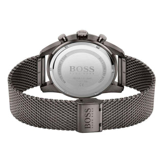 Hugo Boss Gray Stainless Steel Dress Watch