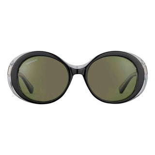 Serengeti Black Plastic Sunglasses